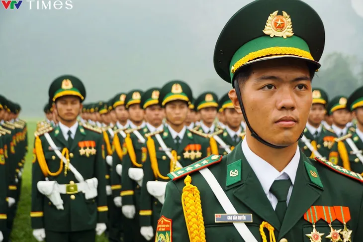 Quân đội: Tinh chỉnh hợp luyện diễu binh, diễu hành Lễ kỷ niệm 70 năm chiến thắng Điện Biên Phủ - Ảnh 1. Quân đội: Tinh chỉnh hợp luyện diễu binh, diễu hành Lễ kỷ niệm 70 năm chiến thắng Điện Biên Phủ - Ảnh 1.