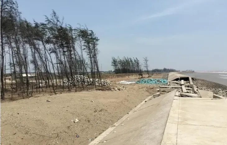 Bến Tre: Xây kè khắc phục sạt lở, ổn định đời sống dân sinh - Ảnh 1. Bến Tre: Xây kè khắc phục sạt lở, ổn định đời sống dân sinh - Ảnh 1.