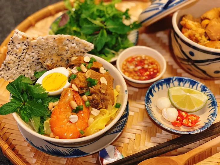 Nhớ vị Mì Quảng - Trổ tài tự nấu - Ảnh 6. Nhớ vị Mì Quảng - Trổ tài tự nấu - Ảnh 6.