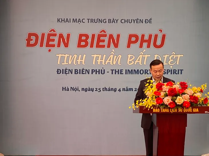 Nhiều hiện vật quý được trưng bày tại triển lãm Điện Biên Phủ - Tinh thần bất diệt - Ảnh 1. Nhiều hiện vật quý được trưng bày tại triển lãm Điện Biên Phủ - Tinh thần bất diệt - Ảnh 1.