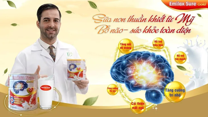 Sữa Hạt Bổ Não Emilax Sure - Sữa bổ não dành cho người lớn tuổi - Ảnh 3. Sữa Hạt Bổ Não Emilax Sure - Sữa bổ não dành cho người lớn tuổi - Ảnh 3.