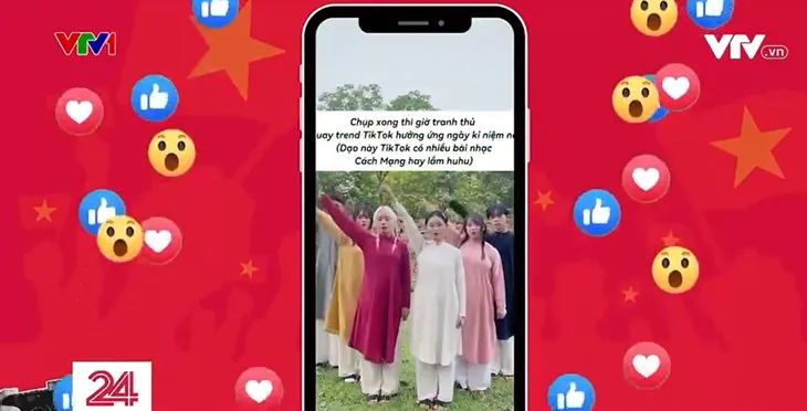 Người trẻ thể hiện lòng yêu nước trên mạng xã hội - Ảnh 1. Người trẻ thể hiện lòng yêu nước trên mạng xã hội - Ảnh 1.