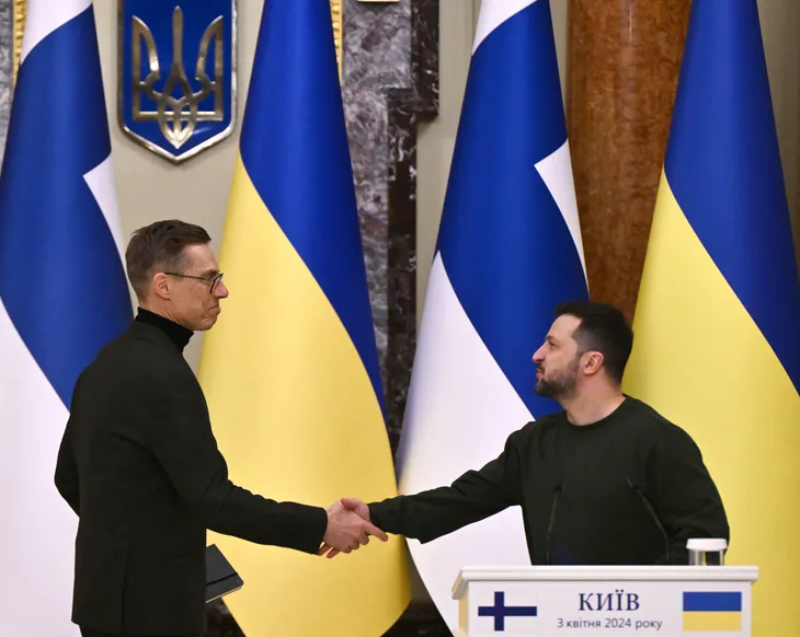 Phần Lan và Ukraine ký thỏa thuận hợp tác an ninh - Ảnh 1. Phần Lan và Ukraine ký thỏa thuận hợp tác an ninh - Ảnh 1.