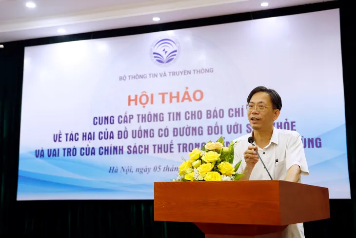 Giảm tiêu thụ đồ uống có đường để bảo vệ sức khỏe - Ảnh 1. Giảm tiêu thụ đồ uống có đường để bảo vệ sức khỏe - Ảnh 1.