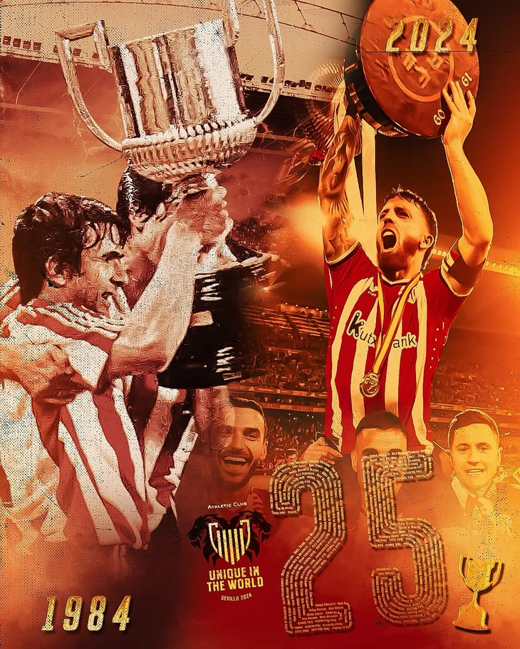 Athletic Bilbao giành chức vô địch Cúp Nhà vua Tây Ban Nha - Ảnh 1. Athletic Bilbao giành chức vô địch Cúp Nhà vua Tây Ban Nha - Ảnh 1.