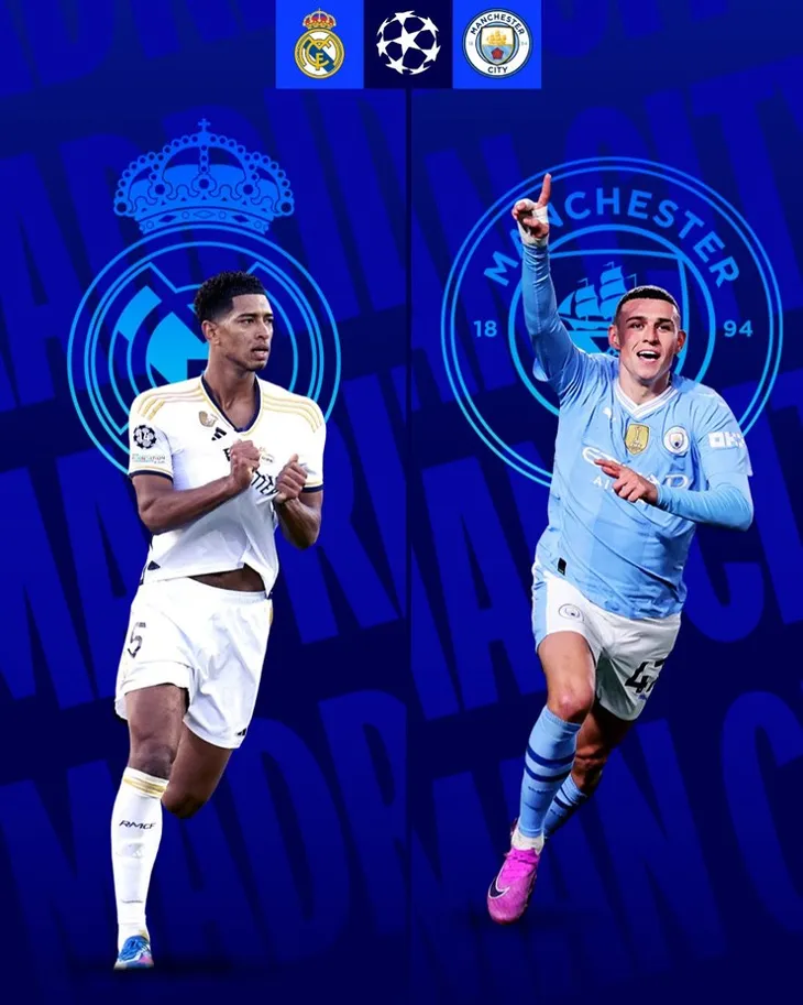 Real Madrid vs Man City: Đại tiệc ở Bernabeu | 2h00 ngày 10/4, Tứ kết Champions League - Ảnh 1. Real Madrid vs Man City: Đại tiệc ở Bernabeu | 2h00 ngày 10/4, Tứ kết Champions League - Ảnh 1.