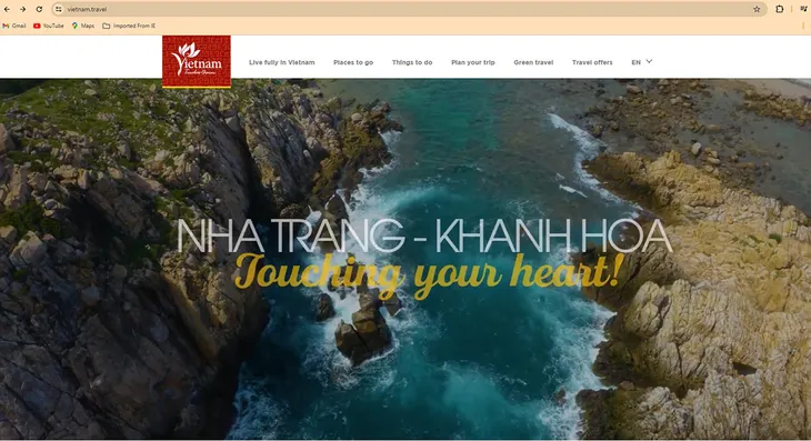 Website quảng bá du lịch quốc gia vietnam.travel vượt qua website du lịch Thái Lan - Ảnh 4. Website quảng bá du lịch quốc gia vietnam.travel vượt qua website du lịch Thái Lan - Ảnh 4.