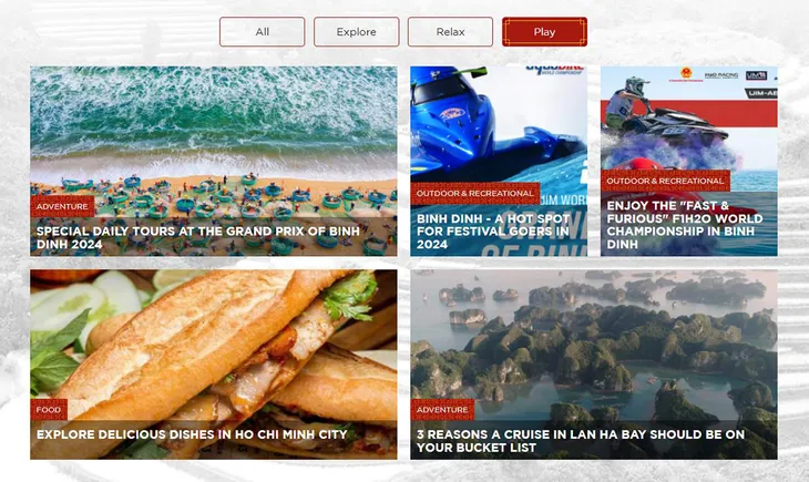 Website quảng bá du lịch quốc gia vietnam.travel vượt qua website du lịch Thái Lan - Ảnh 3. Website quảng bá du lịch quốc gia vietnam.travel vượt qua website du lịch Thái Lan - Ảnh 3.