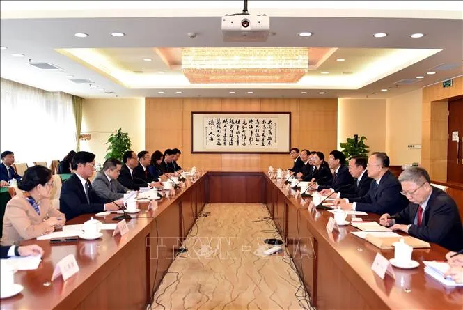 Việt Nam, Trung Quốc phát huy vai trò các nhóm nghị sĩ hữu nghị - Ảnh 1. Việt Nam, Trung Quốc phát huy vai trò các nhóm nghị sĩ hữu nghị - Ảnh 1.