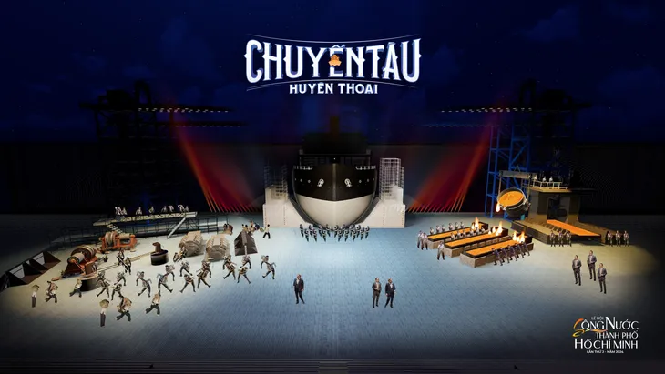 Vở Đại nhạc kịch đồ sộ trên sông Sài Gòn với những Chuyến tàu huyền thoại - Ảnh 1. Vở Đại nhạc kịch đồ sộ trên sông Sài Gòn với những Chuyến tàu huyền thoại - Ảnh 1.