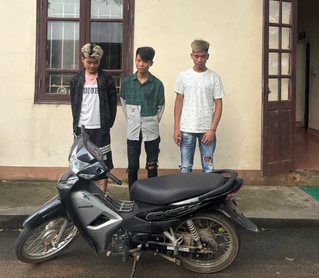 Khởi tố 3 đối tượng trộm cắp xe mô tô tại Lạng Sơn - Ảnh 1. Khởi tố 3 đối tượng trộm cắp xe mô tô tại Lạng Sơn - Ảnh 1.