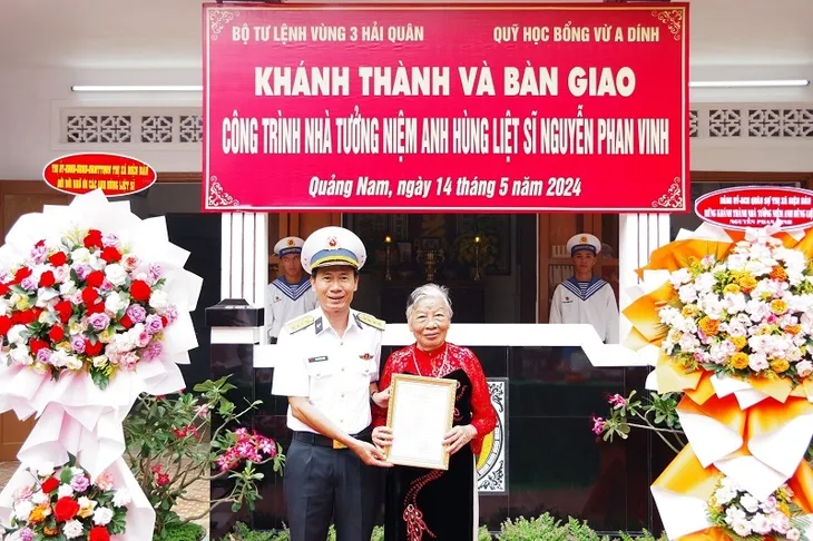 Hoàn thành tu bổ, tôn tạo nhà tưởng niệm Anh hùng, Liệt sĩ Nguyễn Phan Vinh - Ảnh 2. Hoàn thành tu bổ, tôn tạo nhà tưởng niệm Anh hùng, Liệt sĩ Nguyễn Phan Vinh - Ảnh 2.