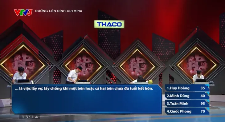 Đường lên đỉnh Olympia 2024: Nam sinh Hà Nội dẫn đầu với số điểm cao vượt bậc - Ảnh 2.