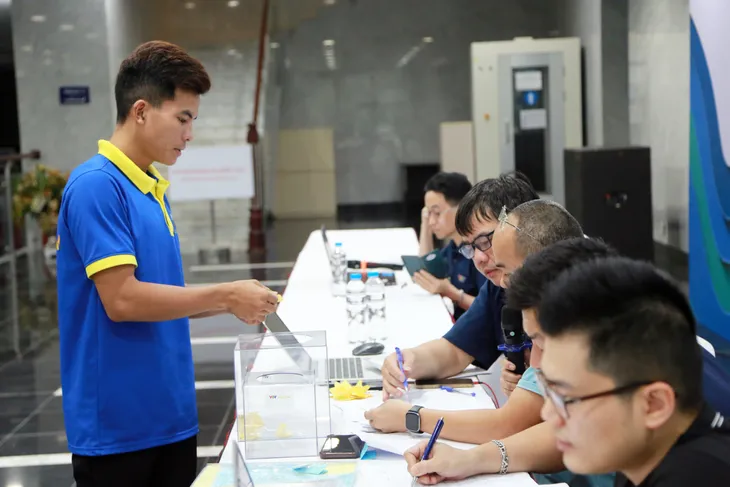 64 đội tuyển tham gia vòng sơ tuyển Robocon Việt Nam 2024 - Ảnh 22. 64 đội tuyển tham gia vòng sơ tuyển Robocon Việt Nam 2024 - Ảnh 22.