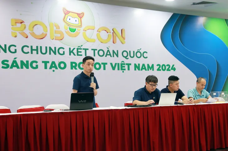 64 đội tuyển tham gia vòng sơ tuyển Robocon Việt Nam 2024 - Ảnh 6. 64 đội tuyển tham gia vòng sơ tuyển Robocon Việt Nam 2024 - Ảnh 6.