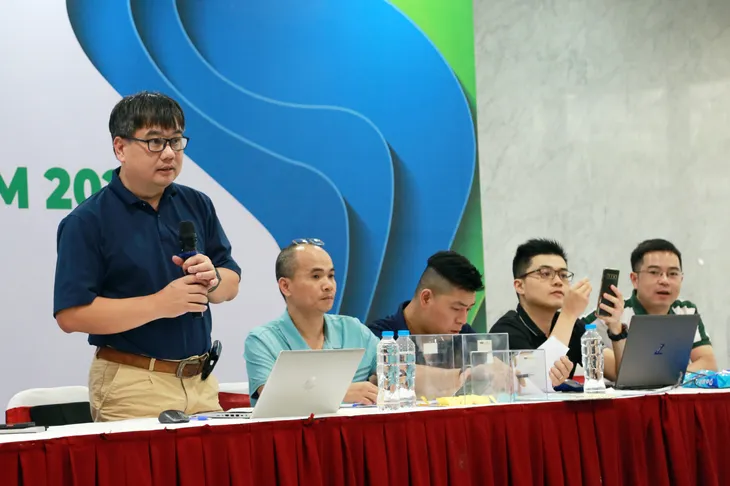 64 đội tuyển tham gia vòng sơ tuyển Robocon Việt Nam 2024 - Ảnh 4. 64 đội tuyển tham gia vòng sơ tuyển Robocon Việt Nam 2024 - Ảnh 4.