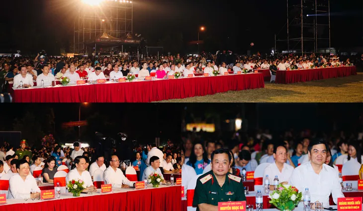 Nghệ An: Bế mạc Lễ hội Làng Sen năm 2024 - Ảnh 2. Nghệ An: Bế mạc Lễ hội Làng Sen năm 2024 - Ảnh 2.