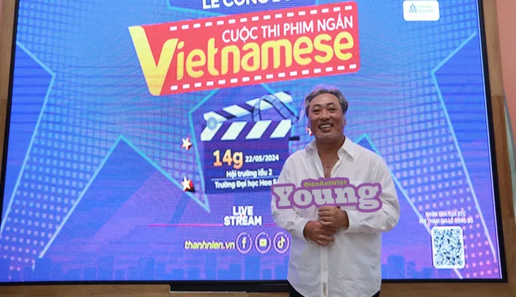 Đạo diễn Nguyễn Quang Dũng mách nước cho thí sinh cuộc thi phim ngắn Vietnamese 2024 - Ảnh 1. Đạo diễn Nguyễn Quang Dũng mách nước cho thí sinh cuộc thi phim ngắn Vietnamese 2024 - Ảnh 1.