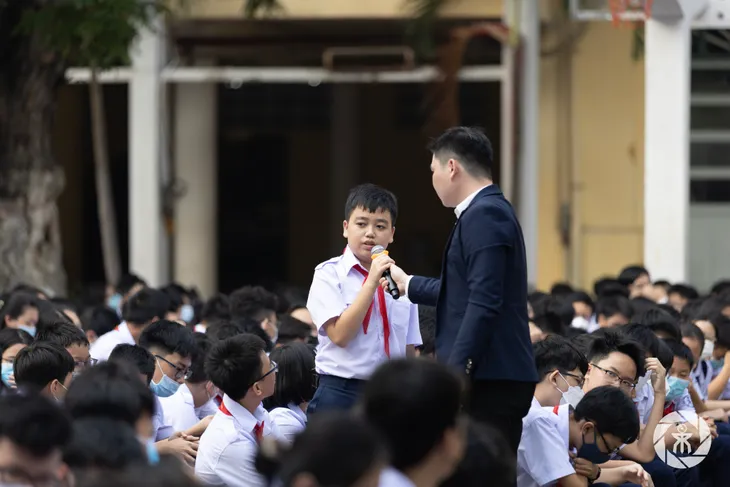 Cuộc đua vào lớp 6 trường THCS - THPT Trần Đại Nghĩa - Ảnh 1. Cuộc đua vào lớp 6 trường THCS - THPT Trần Đại Nghĩa - Ảnh 1.