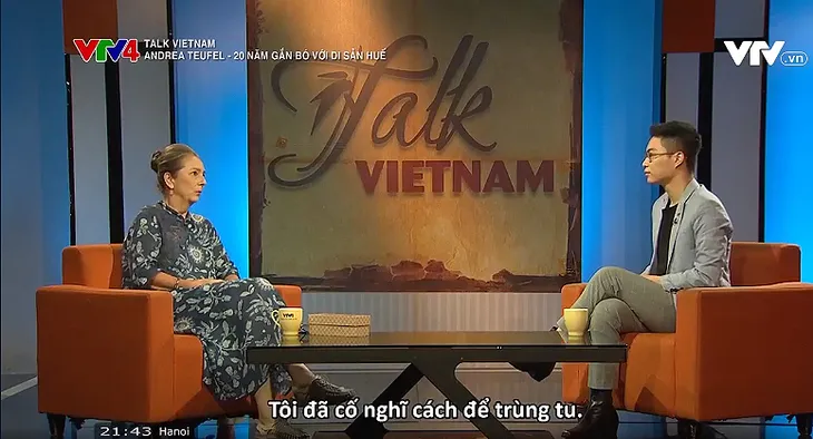 Chuyên gia Andrea Teufel - người gắn bó với di sản Huế hơn 20 năm: Tôi đã đem lòng yêu Việt Nam - Ảnh 4. Chuyên gia Andrea Teufel - người gắn bó với di sản Huế hơn 20 năm: Tôi đã đem lòng yêu Việt Nam - Ảnh 4.
