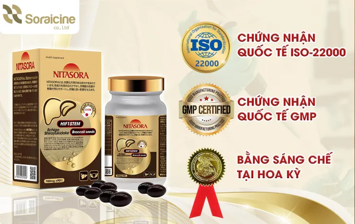 TPBVSK Nitasora: Đột phá mới trong hỗ trợ điều trị các bệnh lý về gan - Ảnh 1. TPBVSK Nitasora: Đột phá mới trong hỗ trợ điều trị các bệnh lý về gan - Ảnh 1.