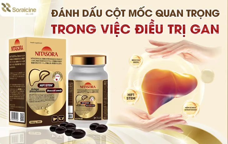 TPBVSK Nitasora: Đột phá mới trong hỗ trợ điều trị các bệnh lý về gan - Ảnh 3. TPBVSK Nitasora: Đột phá mới trong hỗ trợ điều trị các bệnh lý về gan - Ảnh 3.