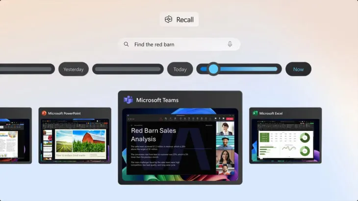 Lo ngại về lộ lọt dữ liệu từ tính năng Recall của Microsoft - Ảnh 1. Lo ngại về lộ lọt dữ liệu từ tính năng Recall của Microsoft - Ảnh 1.