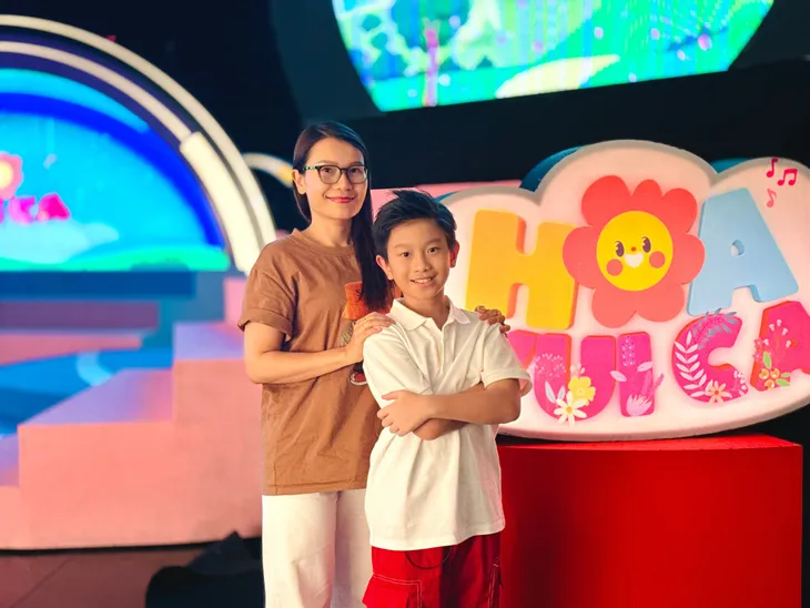 Các tài năng nhí hào hứng cùng Hoa vui ca - Ảnh 9. Các tài năng nhí hào hứng cùng Hoa vui ca - Ảnh 9.