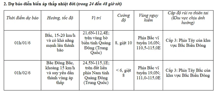 Áp thấp nhiệt đới có thể mạnh lên thành bão - Ảnh 2. Áp thấp nhiệt đới có thể mạnh lên thành bão - Ảnh 2.