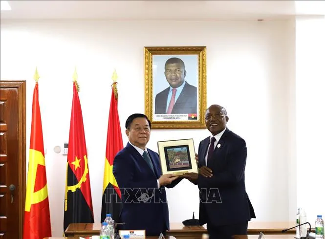 Thúc đẩy quan hệ đoàn kết, hữu nghị, hợp tác truyền thống Việt Nam - Angola - Ảnh 1. Thúc đẩy quan hệ đoàn kết, hữu nghị, hợp tác truyền thống Việt Nam - Angola - Ảnh 1.