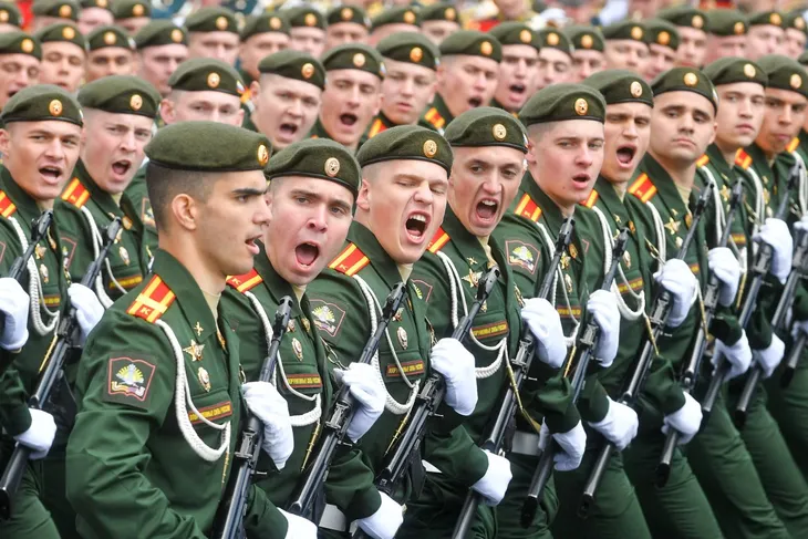 Chùm ảnh: Tổng duyệt Lễ duyệt binh kỷ niệm 79 năm Ngày Chiến thắng phát xít  - Ảnh 5.