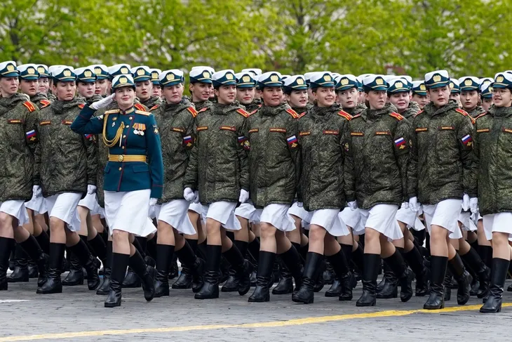 Chùm ảnh: Tổng duyệt Lễ duyệt binh kỷ niệm 79 năm Ngày Chiến thắng phát xít  - Ảnh 6.