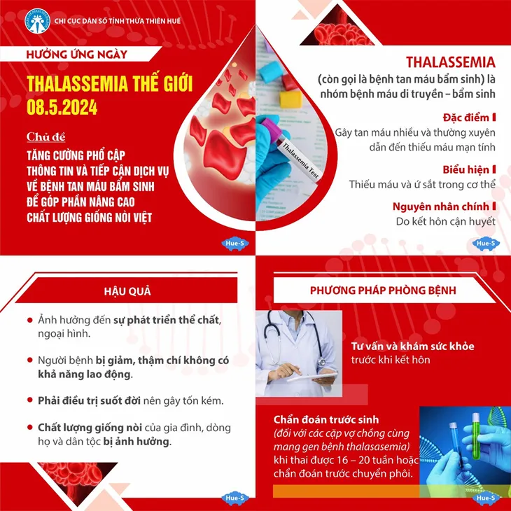 Việt Nam có hơn 10 triệu người mang gen bệnh tan máu bẩm sinh Thalassemia - Ảnh 1. Việt Nam có hơn 10 triệu người mang gen bệnh tan máu bẩm sinh Thalassemia - Ảnh 1.