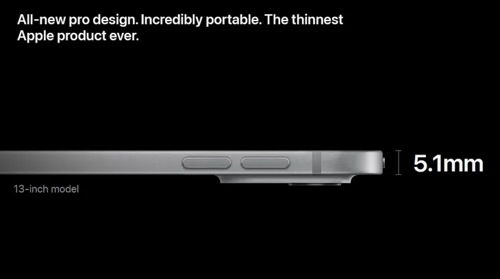 iPod Nano bị đào mộ trong quảng cáo về độ mỏng kỷ lục của iPad Pro - Ảnh 1. iPod Nano bị đào mộ trong quảng cáo về độ mỏng kỷ lục của iPad Pro - Ảnh 1.