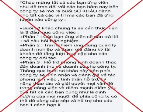 Lừa đảo chiếm đoạt tài sản khi làm nhiệm vụ online trên nền tảng Workplace - Ảnh 1. Lừa đảo chiếm đoạt tài sản khi làm nhiệm vụ online trên nền tảng Workplace - Ảnh 1.