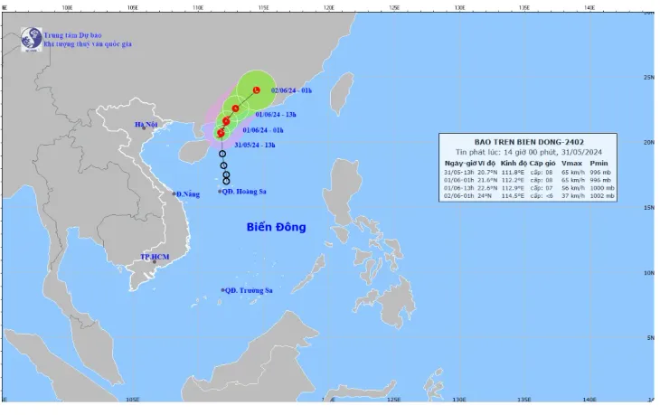 Áp thấp nhiệt đới mạnh lên trở thành Bão số 1 - Ảnh 1. Áp thấp nhiệt đới mạnh lên trở thành Bão số 1 - Ảnh 1.