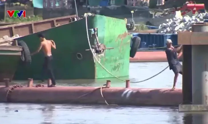 Khẩn trương hoàn thành âu thuyền Cái Khế chống ngập trước mùa mưa - Ảnh 1. Khẩn trương hoàn thành âu thuyền Cái Khế chống ngập trước mùa mưa - Ảnh 1.