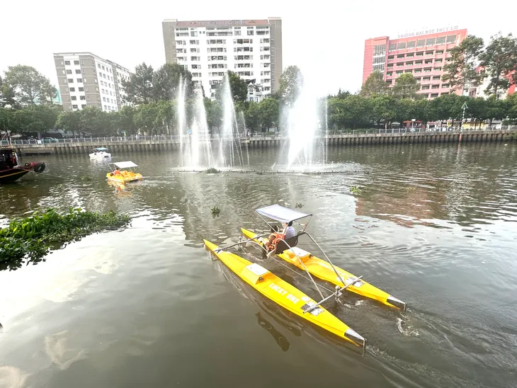 Khai mạc không gian Trên bến dưới thuyền - Ảnh 5. Khai mạc không gian Trên bến dưới thuyền - Ảnh 5.