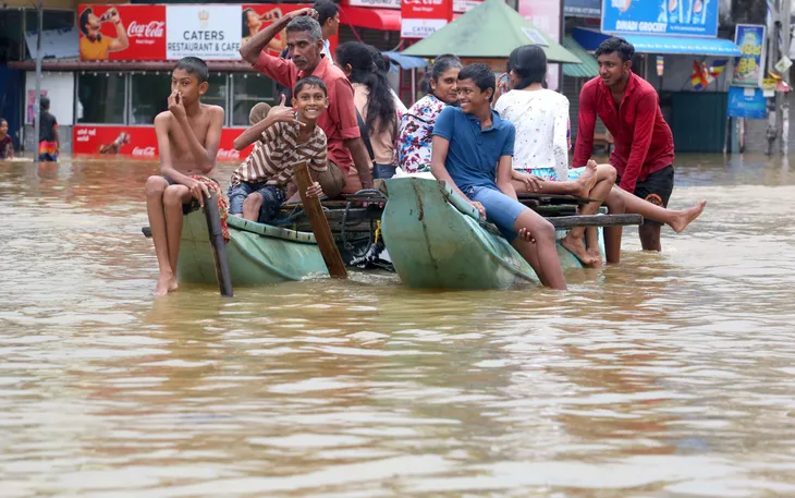 Lũ quét và lở đất nghiêm trọng ở Sri Lanka - Ảnh 1. Lũ quét và lở đất nghiêm trọng ở Sri Lanka - Ảnh 1.