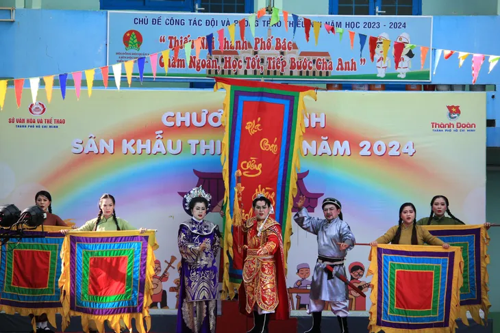 Nhà hát Nghệ thuật Hát Bội TP Hồ Chí Minh ra mắt chuỗi chương trình hè đặc sắc - Ảnh 1. Nhà hát Nghệ thuật Hát Bội TP Hồ Chí Minh ra mắt chuỗi chương trình hè đặc sắc - Ảnh 1.