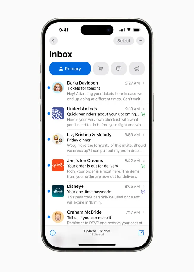 iOS 18 ra mắt: Tích hợp AI Apple Intelligence và ChatGPT - Ảnh 9. iOS 18 ra mắt: Tích hợp AI Apple Intelligence và ChatGPT - Ảnh 9.