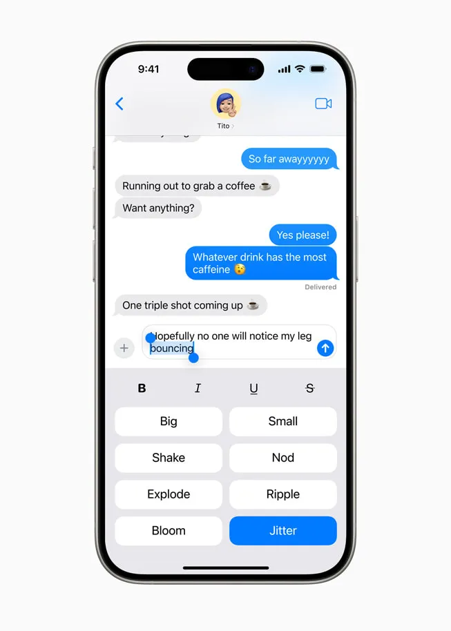 iOS 18 ra mắt: Tích hợp AI Apple Intelligence và ChatGPT - Ảnh 7. iOS 18 ra mắt: Tích hợp AI Apple Intelligence và ChatGPT - Ảnh 7.