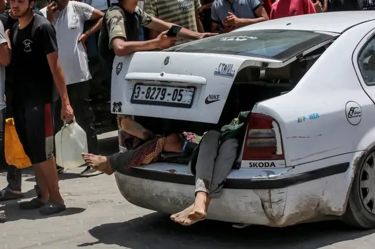 Israel tiếp tục tấn công miền Trung Dải Gaza - Ảnh 1. Israel tiếp tục tấn công miền Trung Dải Gaza - Ảnh 1.