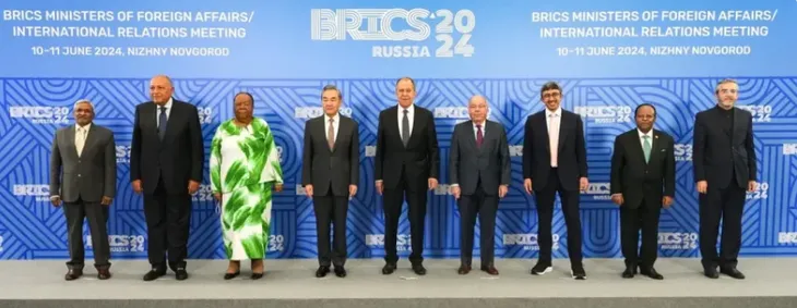 Hội nghị Bộ trưởng Ngoại giao BRICS tập trung trao đổi về những vấn đề quan trọng toàn cầu - Ảnh 1. Hội nghị Bộ trưởng Ngoại giao BRICS tập trung trao đổi về những vấn đề quan trọng toàn cầu - Ảnh 1.