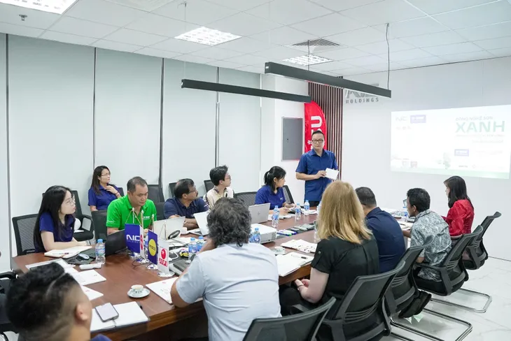 Sơn JIPI cùng tập đoàn BASF hợp tác tổ chức hội thảo chia sẻ kỹ thuật ngành sơn - Ảnh 3. Sơn JIPI cùng tập đoàn BASF hợp tác tổ chức hội thảo chia sẻ kỹ thuật ngành sơn - Ảnh 3.