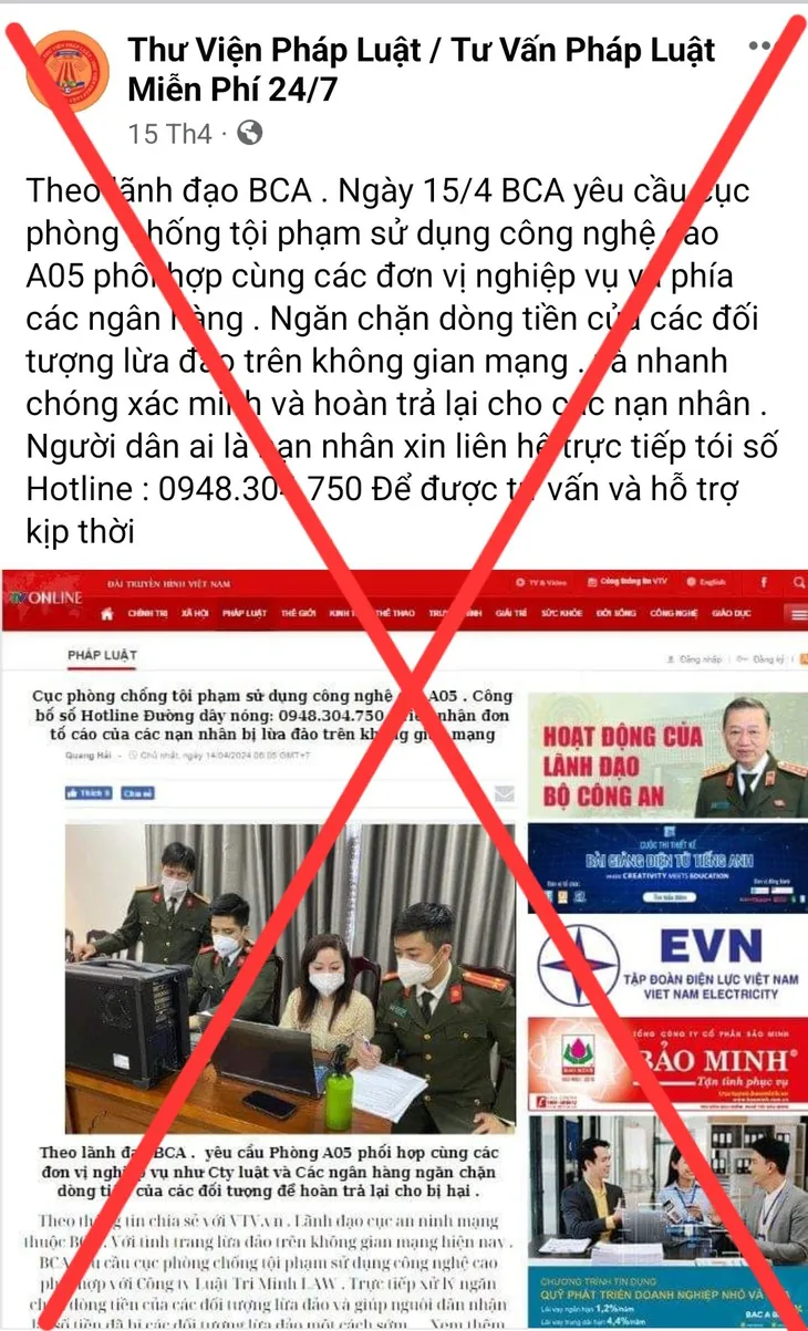 Nhiều chiêu mạo danh VTV để lừa đảo: Từ giả MC, BTV đến bản cam kết dấu đỏ - Ảnh 4. Nhiều chiêu mạo danh VTV để lừa đảo: Từ giả MC, BTV đến bản cam kết dấu đỏ - Ảnh 4.