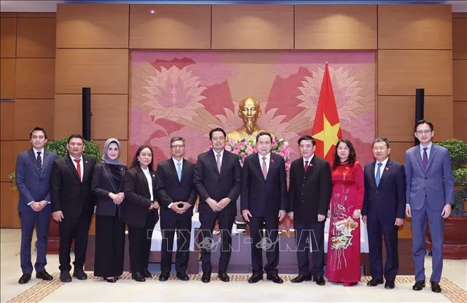 Chủ tịch Quốc hội Trần Thanh Mẫn tiếp Phó Chủ tịch Thượng viện Indonesia - Ảnh 2. Chủ tịch Quốc hội Trần Thanh Mẫn tiếp Phó Chủ tịch Thượng viện Indonesia - Ảnh 2.