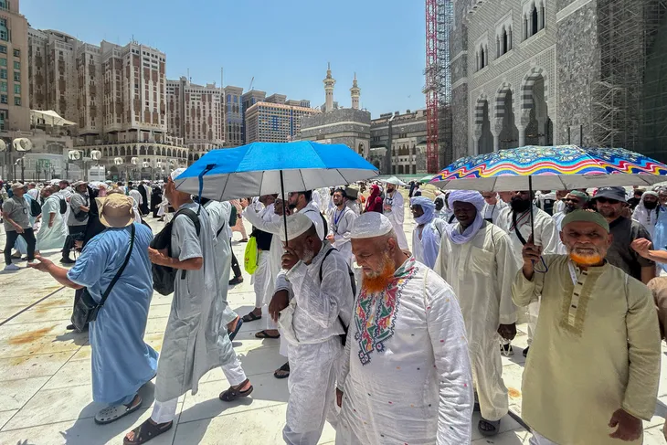 Người hành hương đổ về thánh địa Mecca - Ảnh 2. Người hành hương đổ về thánh địa Mecca - Ảnh 2.