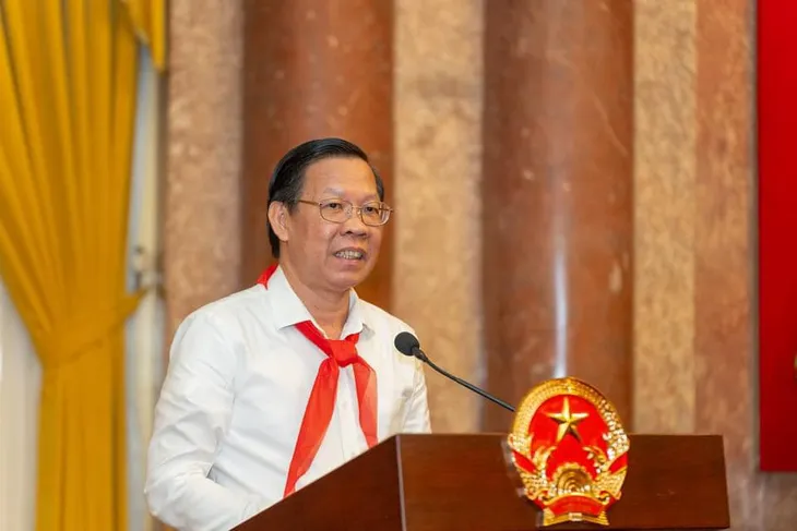 Phó Chủ tịch nước Nguyễn Thị Ánh Xuân gặp gỡ đoàn thiếu nhi tiêu biểu TP Hồ Chí Minh - Ảnh 4. Phó Chủ tịch nước Nguyễn Thị Ánh Xuân gặp gỡ đoàn thiếu nhi tiêu biểu TP Hồ Chí Minh - Ảnh 4.