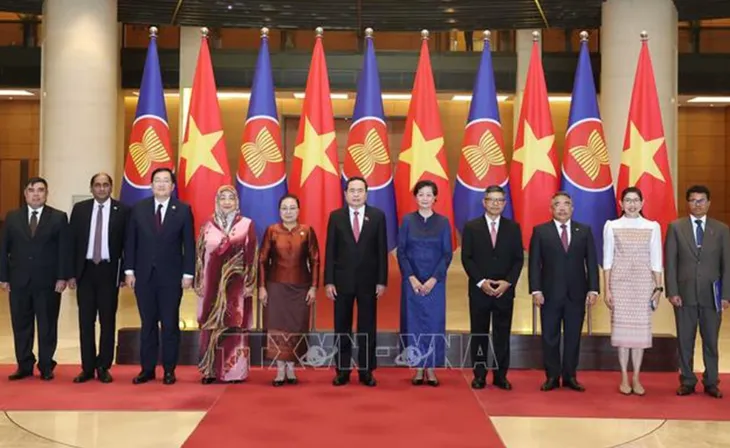 Chủ tịch Quốc hội Trần Thanh Mẫn tiếp Đại sứ, Đại biện các nước ASEAN và Timor-Leste - Ảnh 2. Chủ tịch Quốc hội Trần Thanh Mẫn tiếp Đại sứ, Đại biện các nước ASEAN và Timor-Leste - Ảnh 2.